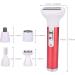 5-in-1 Women's Electric Razor - Portable USB Charging Painless Hair Removal for Face Bikini Legs & More - Buy Online on GoSupps.com