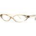 Pop Fashionwear Rhinestone Cat Eye Reading Glasses R223 - Colorful Crystal Light Brown 2.50 | International Shipping Available - Buy Online on GoSupps.com