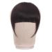 Bangs Bangs Hair for Women Bangs Hair Clip Extension Brazilian Human Hair Blunt Bangs Clip In Thick Natural Hair Extension Non-Remy Clip-In Neat Bang Hairpieces for Women Curved Bangs for Daily Wear 1B Black 20g T