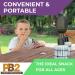 PB2 Performance Chocolate Peanut Butter Protein Bars - 15g Plant-Based Protein | Box of 5 | Healthy Snack - Buy Online on GoSupps.com