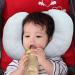 Blublu Park 2-in-1 Travel Pillow - Adjustable Banana Shape Baby Neck Support Cushion for Car Seat - Blue (3-12 Months) - Buy Online on GoSupps.com