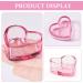 minkissy Nail Dappen Cup Heart Shape Dappen Dish Cups Acrylic Nail Dish Bowl Monomer Dish Glass Decorative Nail Brush Cup Manicure Tool Supply Pink - Buy Online on GoSupps.com
