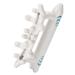 Fascia Purava fascia massage device fascia blaster plastic material optimal for fascia massage ergonomic design safety -tested - 18.2x7.5x2.5 cm - white fascia massage device