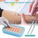 Intradermal Injection Training Pad - Silicone Practice Model for Nurses and Medical Students - 15 Injection Spots - Buy Online on GoSupps.com