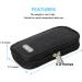 Insulin Cooling Bag with 2 Cooling Packs - Safe & Cold Diabetes Accessories for Travel | YouShares 03 Black - Buy Online on GoSupps.com