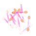 Baluue 80pcs Makeup Eyeshadow Brush Makeup Brush Non Latex Makeup Eyeshadow Applicator
