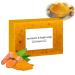 Lemon Turmeric Soap Natural Organic Turmeric Face and Body Wash Soap Bar Lemon Turmeric Glowing Skin Care Soap Deep Clean Firm Pores Even Out Skin Tone (1pc)