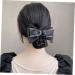 FRCOLOR Hair Fabric Butterfly Hair Clip hair bows girls hair clip women hair bow Women Cute Hair Clips black bows decor hair barrette s Miss South Korea Black - Buy Online on GoSupps.com