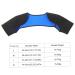 Breathable Double Shoulder Brace for Men - Black Shoulder Belt Protector | International Shipping Available - Buy Online on GoSupps.com