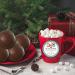 Festive Mugs & Candy Canes Hot Cocoa Bomb Sticker Labels - 40 Count 2 Circle Stickers by Amanda Creation - Buy Online on GoSupps.com