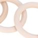 Shop Wosune Durable Natural Wooden Rings & Teething Jewelry Accessories - 70mm Family-Friendly - Buy Online on GoSupps.com