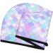 Rainbow Scales Hair Towel Wrap | Quick Drying Hair Turban with Button | Premium Hair Drying Towel for All Hair Types - Buy Online on GoSupps.com