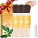 2024 New 3Pcs Mineral Powder Foundation Sunscreen - SPF 50 Loose Powder Sunscreen Setting Powder | Mineral Brush Powder | Oil Control Natural Matte Finish Powder Sunscreen For Face Makeup - 8g/0.28fl.oz