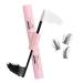 Bond and Seal Lash Glue 2 in 1 Lash Bond and Seal for DIY Cluster Eyelash Lashes Eyelash Extensions Lasting Strong Waterproof Mascara Eyelash Extension Glue for Sensitive Eyes