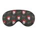 Scary Evil Clown Faces Sleep Mask Eye Cover for Sleeping Blindfold with Adjustable Strap Blocks Light Night Travel Nap for Men Women