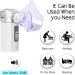 Portable Mesh Nebulizer for Adults & Kids - Lightweight Handheld Steam Inhaler for Traveling - Includes Mouthpiece & Mask - White - Buy Online on GoSupps.com