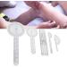 Medical Goniometer Finger Goniometer Portable Transparent Research 5 Pcs - Buy Online on GoSupps.com