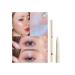 Waterproof High-Gloss Eye Shadow Pen Eyeshadow Stick Shimmer Eyeshadow Pencil Ultra Pigmented and Long Lasting Cream Eye Shadow Pen - (4# Blue)