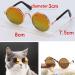 Kaimeilai 12pcs Pet Dog Cat Sunglasses Round Metal Pet Sunglasses Classic Retro Pet Sunglasses Dog Cat Cosplay Party Costume Photo Props Fashion Pet Goggles for Cats Dogs or Other Small animals - Buy Online on GoSupps.com