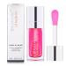 Plumping Lip Lightening Oil Crystal Jelly Lip Care Moisturizing Lip Gloss Lip Tint for Moisturizing Glossy Lips