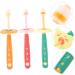 Fomiyes Silicone Baby Toothbrush | 3-in-1 Oral Care Brush for Toddlers | Safe Nano Material for Gentle Teeth Cleaning - Buy Online on GoSupps.com