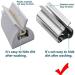 2Pcs Toothpaste Tube Squeezers Stainless Steel Toothpaste Squeezer Tube Squeezer Toothpaste Roller for Extruding Toothpaste Facial Washing Milk Tomato Sauce and Other Tubular Items - Buy Online on GoSupps.com