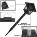 Outdoor Solar Bug Zapper 2 Pack - LED Mosquito Killer for Indoor & Garden Use - Buy Online on GoSupps.com
