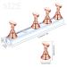 Magnetic Acrylic Nail Art Display Stand - 2 Sets for DIY Manicure & Practice Tips (Rose Gold) - Buy Online on GoSupps.com