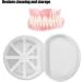 Moum Routes Tooth Storage Box | Oral Protection Organizer for Dentures | White Orthodontic Holder with Lid - Buy Online on GoSupps.com