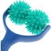 MagiDeal Y-Type Green Massage Roller with 2 Knobbed Balls - Relaxing Foot & Hand Massager for Self-Care | International Shipping Available - Buy Online on GoSupps.com