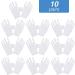 Rovtop 10 Pairs White Gloves 9.8 inches Used to Inspect Jewelry Dry Hand moisturizer & Daily Work and More - Buy Online on GoSupps.com
