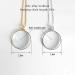 5X Magnifying Glass Pendant with 1.6 Glass Lens and 35 Silver Alloy Necklace - Buy Online on GoSupps.com
