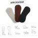 3 Pairs Non-Slip Heel Stickers | Heel Cushion Pads & Grips for High Heels - Leather Comfort & Anti-Slip Solution - Buy Online on GoSupps.com