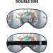 Adjustable Double-Sided Travel Sleep Mask | Soft Eye Covers for Perfect Shading & Reduced Eye Edema - Shop Worldwide - Buy Online on GoSupps.com
