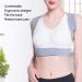 ZJchao Adjustable Posture Corrector Back Brace & Shoulder Support Belt - Relief for Shoulder & Waist Pain Improve Posture Unisex (M) - International Shipping Available - Buy Online on GoSupps.com