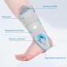 Buy Ankle Splint with Air Bag - Inflatable Ankle Brace for Torn Ligaments & Post-Op Support | One Size Fits Most - Buy Online on GoSupps.com
