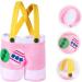Alipis Trousers for Age Themed Kids Party Lovely Portable Style Candy Bag Suspender on Cartoon Storage 18X15X7CM Pink - Buy Online on GoSupps.com