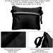AMONIDA Mobility Aids Bag - Durable Wheelchair Hanging Bag for Electric Scooters - Waterproof and Wear-Resistant - Black - Buy Online on GoSupps.com