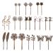 Shop Minkissy 24-Piece Vintage Bobby Pins Set - Retro Leaf & Butterfly Hair Accessories for Women & Girls - Worldwide Shipping - Buy Online on GoSupps.com