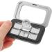 Palette Magn tique Compacte Noire Mate 6 Compartiments en M tal Plaque de Pressage Int gr e Palette de Fards Paupi res et Blush Vide pour Maquillage DIY Rangement Portable - Buy Online on GoSupps.com