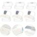 Buy Solustre 48-Piece Cardboard Contact Lens Cleaning Container - Eye Lens Case & Holder for Travel - Buy Online on GoSupps.com