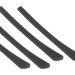 Buy perfk 4 Count Eyeglass Temple Tips | Durable Silicone Covers 69mm Lightweight & Comfortable - Black - Buy Online on GoSupps.com