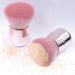 RUNGANG Fluffy Nail Dust Brush for Acrylic Nails & Makeup - Pink - Buy Online on GoSupps.com