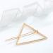 Olbye Triangle Hair Clip - Dainty Gold Hair Pin for Women and Girls | Geometry Hair Barrette - Buy Online on GoSupps.com