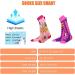 Kids Ski Socks - Winter Warm Thick Thermal Long Socks for Skiing & Snowboarding - Pink - Buy Online on GoSupps.com
