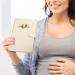 Leather Motherpass Cover & Organizer | Magnetic Closure Ultrasound & Vaccination Storage | Perfect Gifts for Pregnant Moms - Cream Foot - Buy Online on GoSupps.com