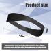 Curved Silicone Headband for DIY Home Hair Trimming - Black - Buy Online on GoSupps.com