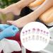 FRCOLOR Silicone Flower Toe Separator Spacers - 2 Boxes Manicure Toe Stretchers for Women Men - Reusable Toenail Cushions Style 2 - Buy Online on GoSupps.com