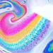 110g Bath Bomb - Bath Salt Bubble - Rainbow Cloud - Natural Bath Salt - Moisturizing Care - Exfoliating Bath Accessory - Buy Online on GoSupps.com