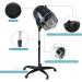 Adjustable Hooded Stand Up Hair Bonnet Dryer Adjustable Hooded Floor Dryer 1000W Professional Salon Hair Dryer Hair Dryer with Wheels - Buy Online on GoSupps.com